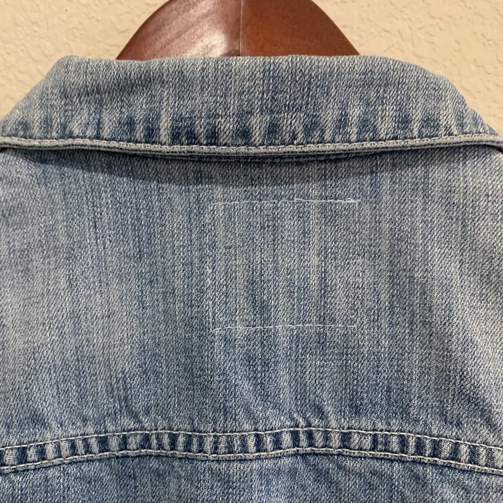 Kippys Premium Denim Jean Jacket Made In The USA Western Style Size Medium - Picture 8 of 14